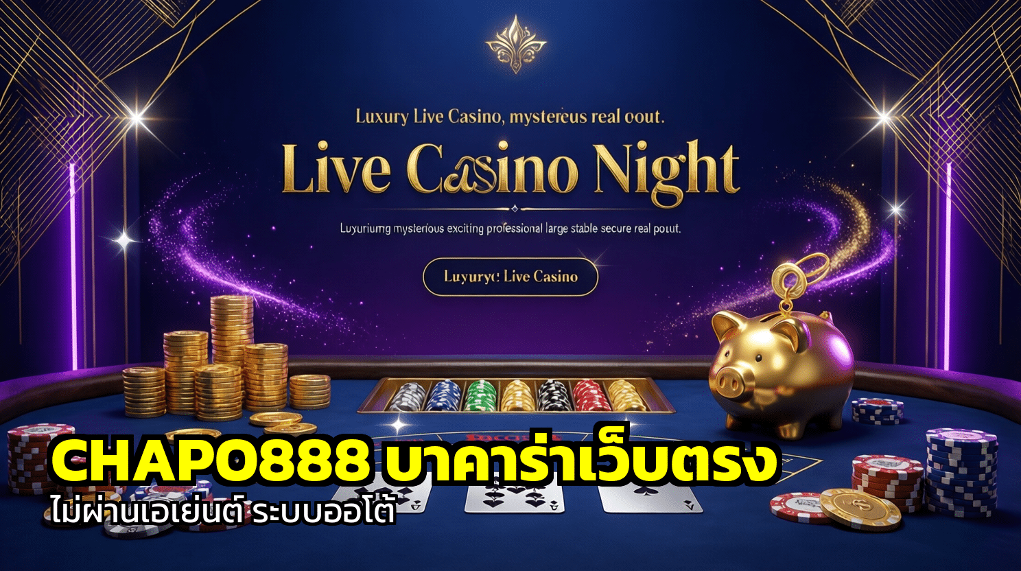 CHAPO888 บาคาร่าเว็บตรง